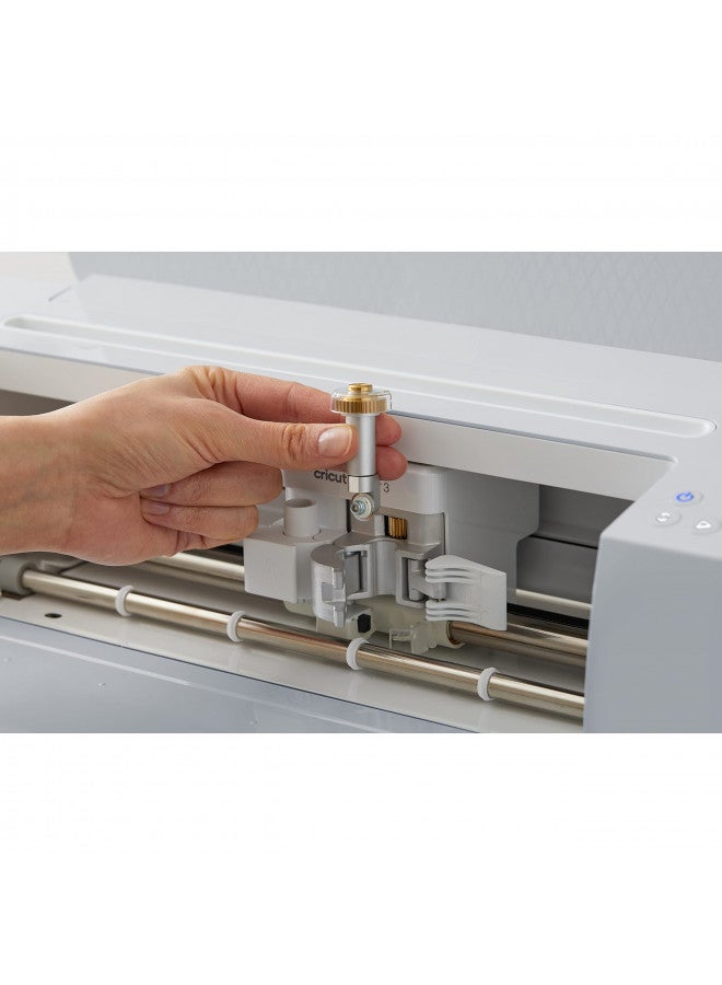 Cricut Rotary Blade + Drive Housing, Hard and Durable Cutting Blade with Drive Housing, Cuts Delicate Papers & Unbacked Fabric for Personalized Projects, Compatible with Cricut Maker Cutting Machine - Image 4