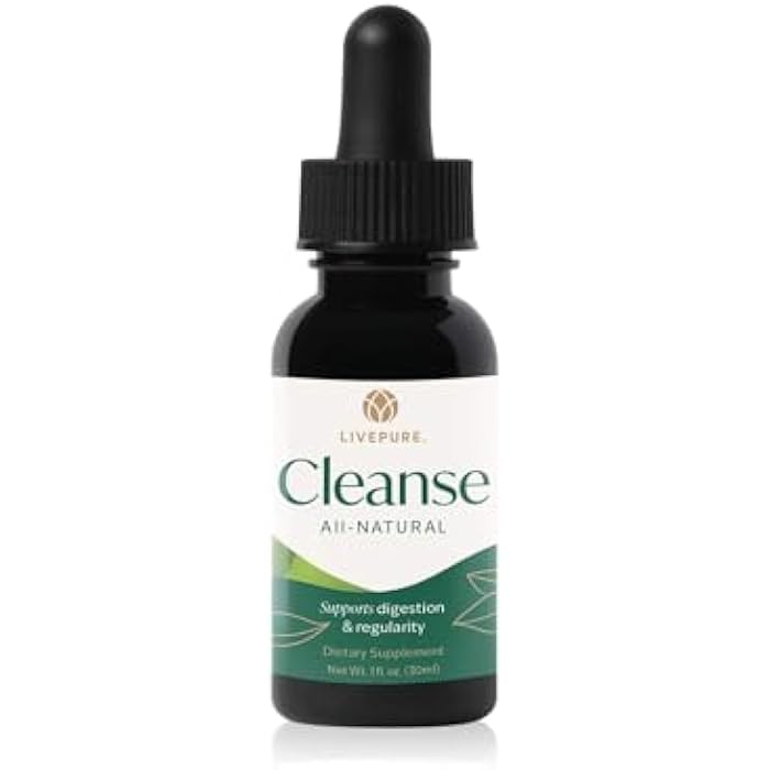 PURE Cleanse Liquid | Plant-Based Supplement Designed to Support Digestive Balance, Gut Health & Full-Body Wellness | Fast-Absorbing Herbal Formula | Vegan, Gluten-Free, Additive-Free | 1 fl oz - Image 1