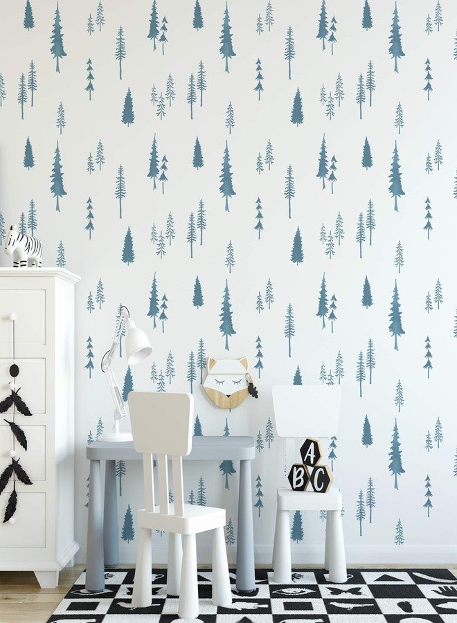 Stencil Revolution Fir Tree Forest Pattern Wall Stencil - Pattern Stencil, Nature Stencil, Fir Stencil, Decorating Walls - Create Your Own Space - Image 4