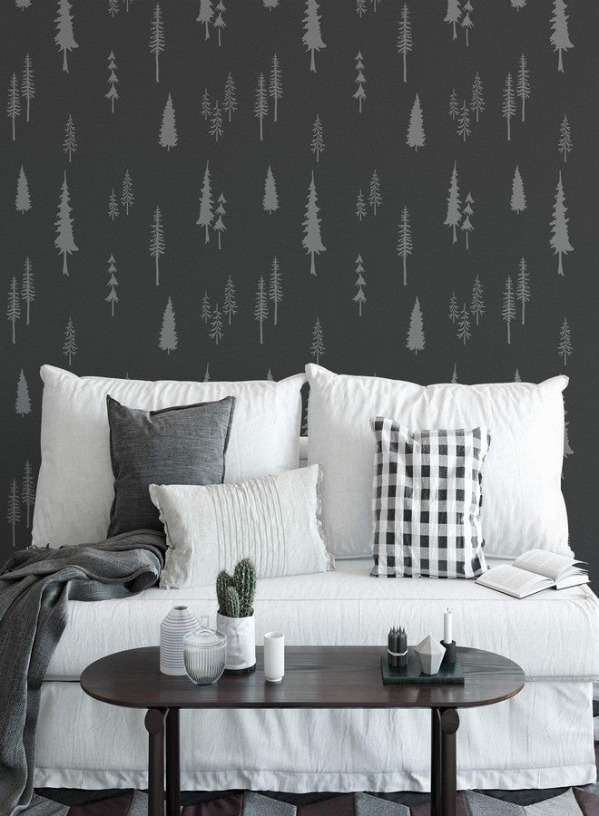 Stencil Revolution Fir Tree Forest Pattern Wall Stencil - Pattern Stencil, Nature Stencil, Fir Stencil, Decorating Walls - Create Your Own Space - Image 5