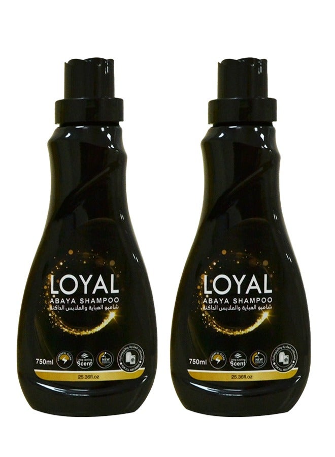 loyal Abaya Fabric Detergent Liquid 2 X 750ml pack of 2 - Image 1