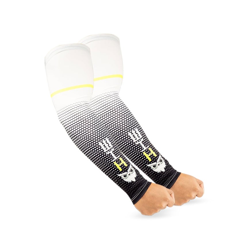 BADOWL Arm Sleeves for Men & Women | UV Sun Protection Hand Sleeves for Boys & Girls | Arm Cover for Biking, Cricket, Cycling, Golf, Outdoor Sports - Image 1