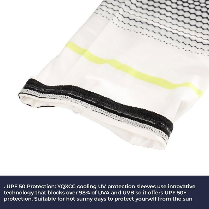 BADOWL Arm Sleeves for Men & Women | UV Sun Protection Hand Sleeves for Boys & Girls | Arm Cover for Biking, Cricket, Cycling, Golf, Outdoor Sports - Image 5