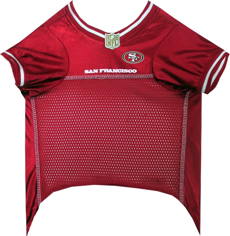 Pets First Pets Jerseys NFL Pet Jersey, San Francisco, X-Small - Image 5