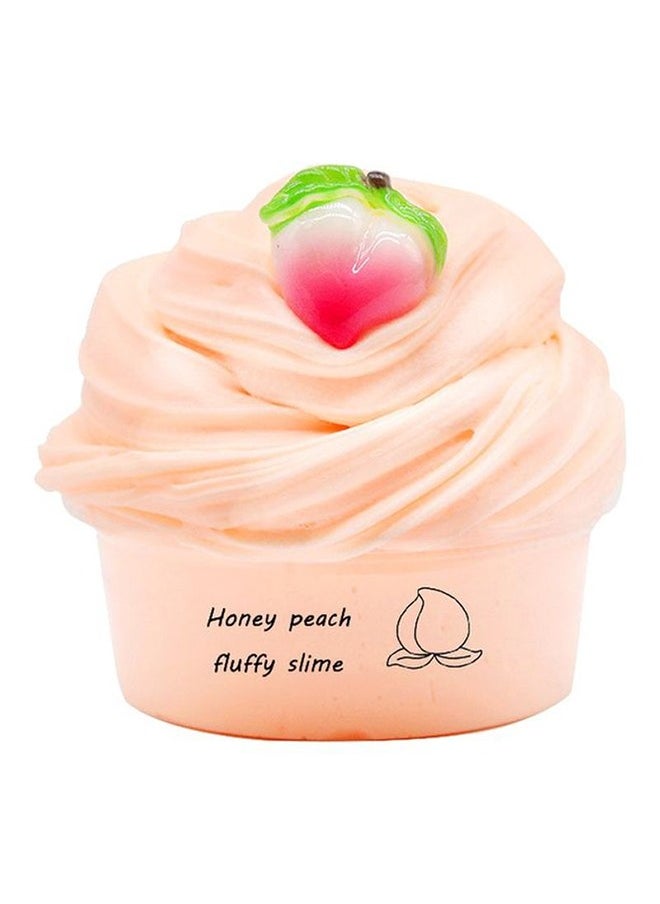 4-Piece Fluffy Slime Stress Relieving Safe Non-Toxic Fruits Clay Toy Set,  DIY Scented Slime Party Favor, Stress Relief Toy for Boys and Girls  - Image 4