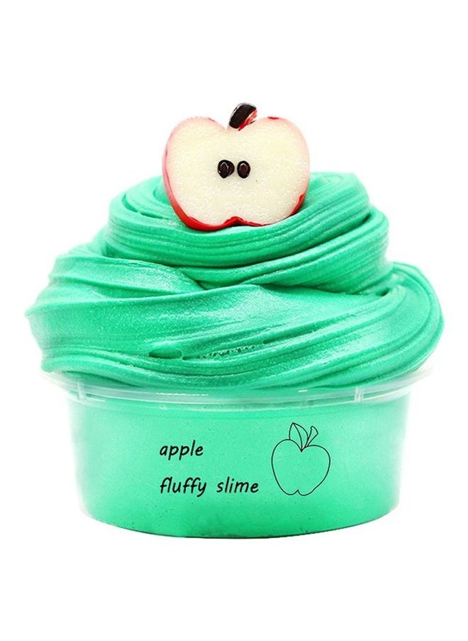 4-Piece Fluffy Slime Stress Relieving Safe Non-Toxic Fruits Clay Toy Set,  DIY Scented Slime Party Favor, Stress Relief Toy for Boys and Girls  - Image 2