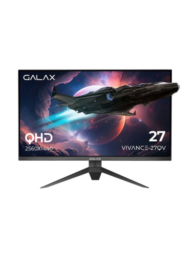 جالاكس VIVANCE-27QV 27-inch QHD (2560X1440), 165Hz, Fast IPS,  G-Sync, HDR Borderless Gaming Monitor - Image 1