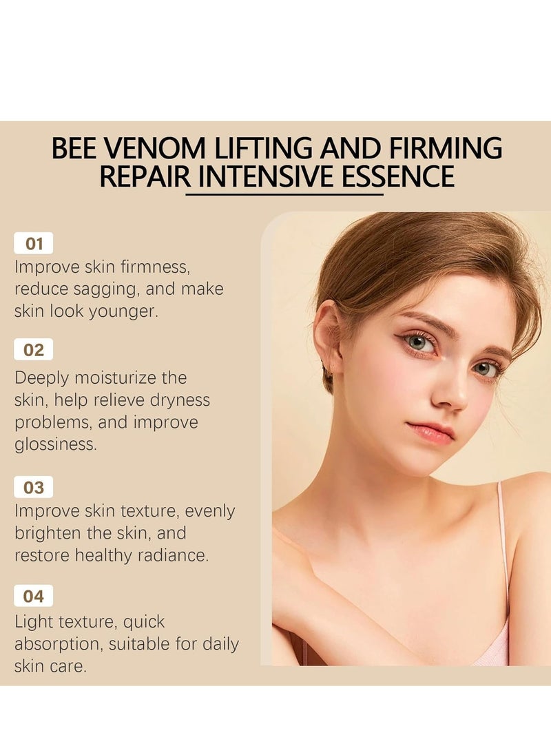 Hoygi - Bee Venom Face Serum, Firming & Lifting Anti-Aging Serum, Hydrating & Anti-Wrinkle Serum, Brightening & Skin Rejuvenating, Instant Face Lift 30ml - Image 1