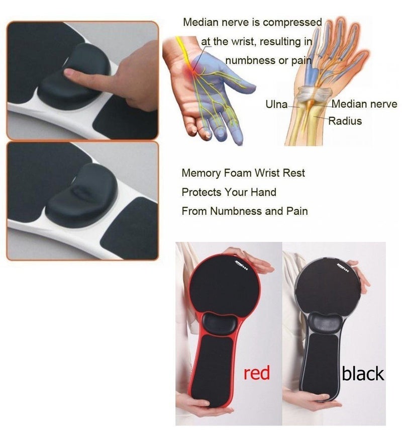 CPEX Desk And Chair Dual Purpose Attachable Home & Office Computer Arm Support - Ergonomically Designed Mouse Pad Arm-Stand Desk Extender - Image 3