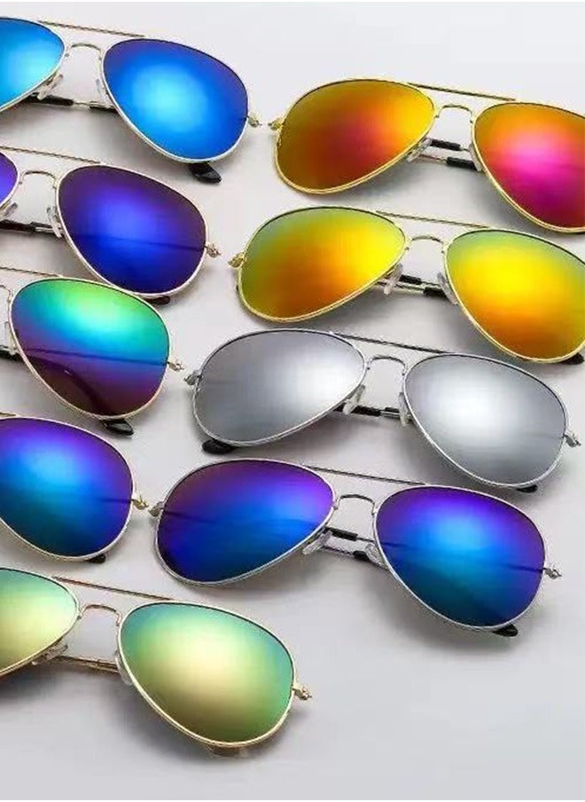 AZorb Kids Sunglasses Aviator for Boys Girls Police Sun Glassess Classic Children Eye Glasses Metal Frame Sunglass UV400 Protection Shades  - Image 3