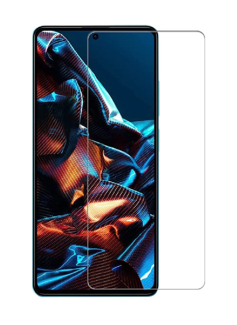 Super Tempered Glass Screen Protector Clear Designed For Xiaomi Poco X5 Full Screen Coverage And Bubble Free - Image 1