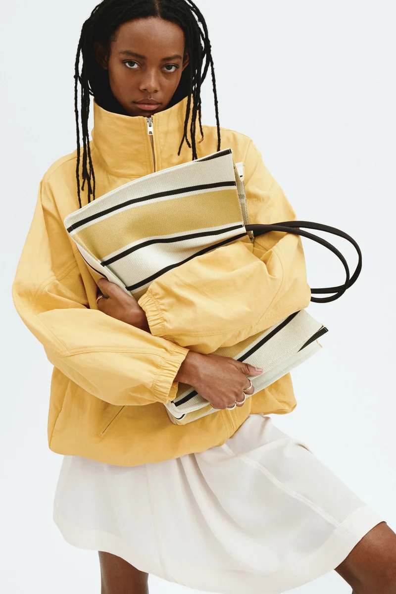 H&M Oversized nylon jacket