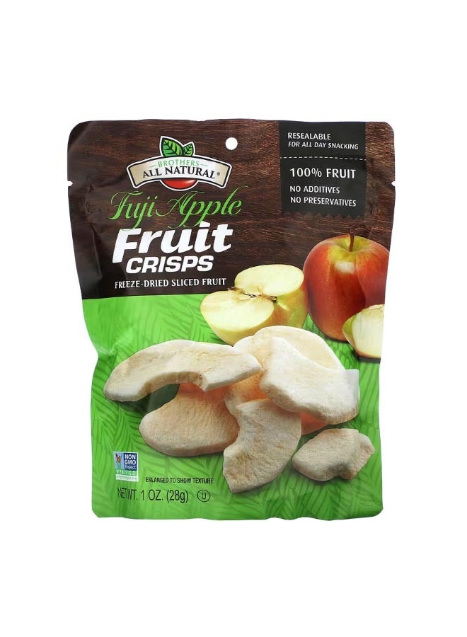 Brothers-ALL-Natural Freeze Dried Sliced Fruit Fruit Crisps Fuji Apple 1 oz 28 g - Image 1