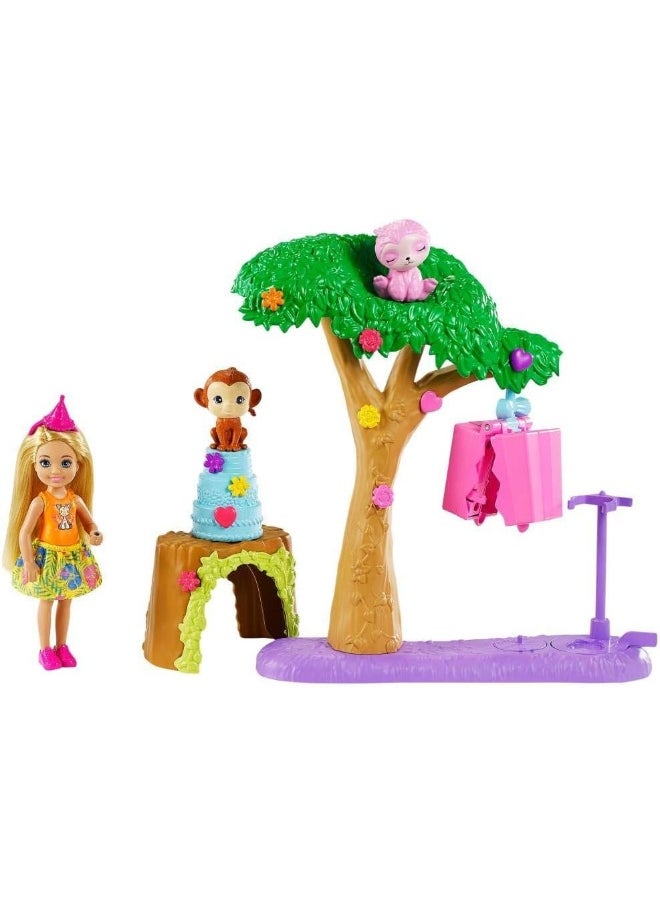 Mattel BARBIE - Barbie and Chelsea The Lost Birthday Party Fun Playset - Image 1