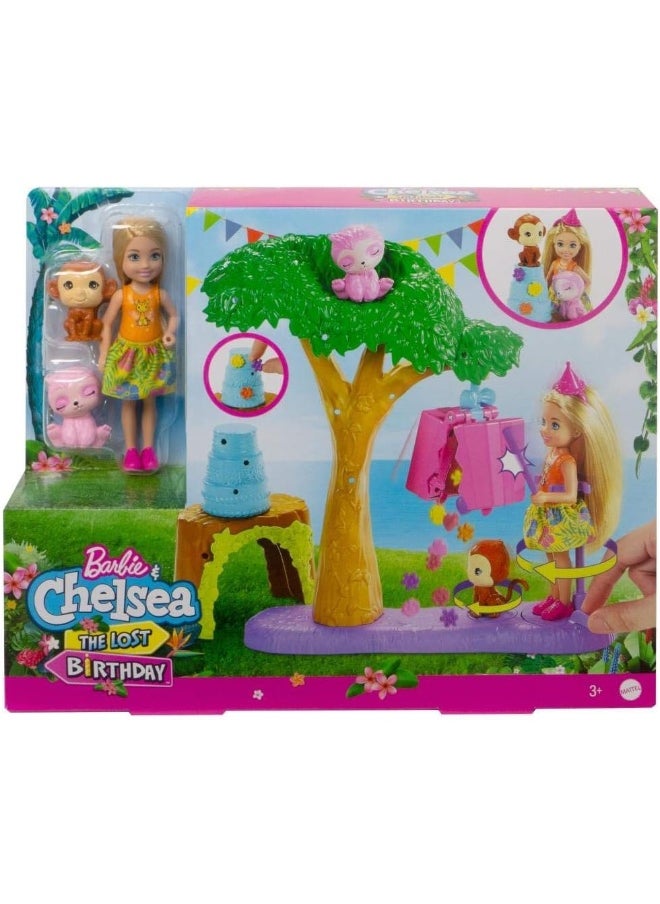 Mattel BARBIE - Barbie and Chelsea The Lost Birthday Party Fun Playset - Image 1