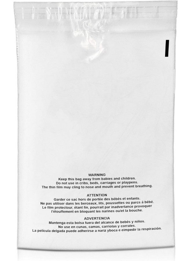 شوب فور مايلرز 14.5 × 19 أكياس بولي شفافة للتحذير من الاختناق، أكياس بولي ذات إغلاق ذاتي دائم، 1.5 مل (200 عبوة) - Image 1