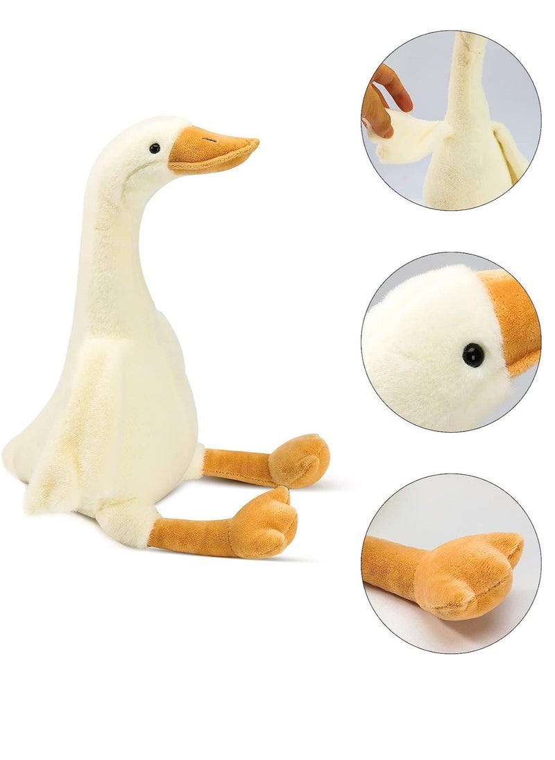 KASTWAVE 19.7 Inch Swan Stuffed Toy Soft Smooth Animal Goose Plush Stuff Toy Gifts for Child Boys and Girls  - Image 2