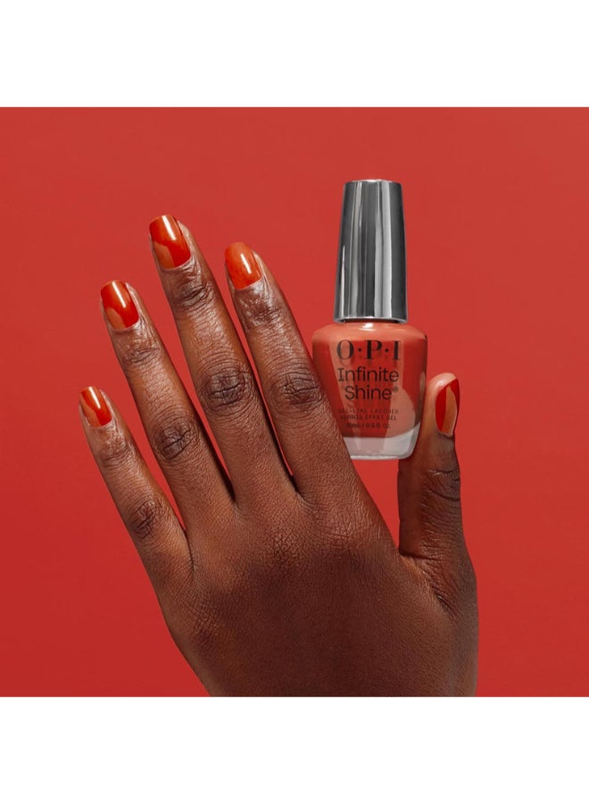 OPI إنفينت شاين - مليء بالطموح، أحمر، 15 مل - Image 5