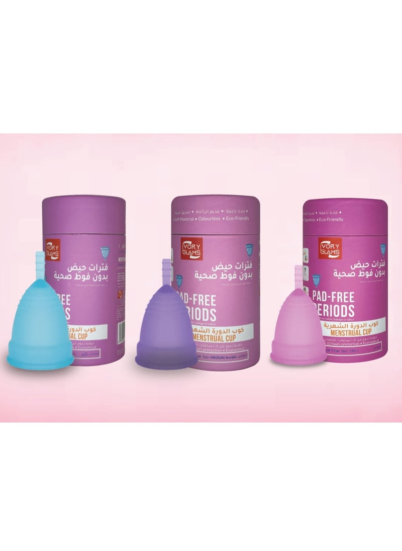 IVORY GLAMS - Menstrual Cup - Large - Image 1