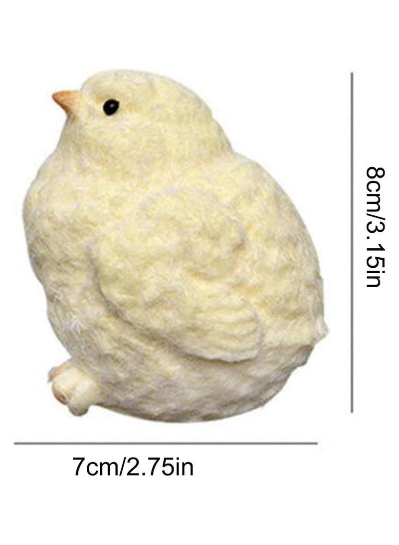 نورلي 2Pcs Soft Silicone Squishy Fidget Toys, Kawaii Chick Squishy Toy for Stress Relief, Soft Silicone Fidget Toy for Kids and Adults – Cute Squeeze Sensory Toys for Anxiety, Focus u0026 Relaxation - Image 5