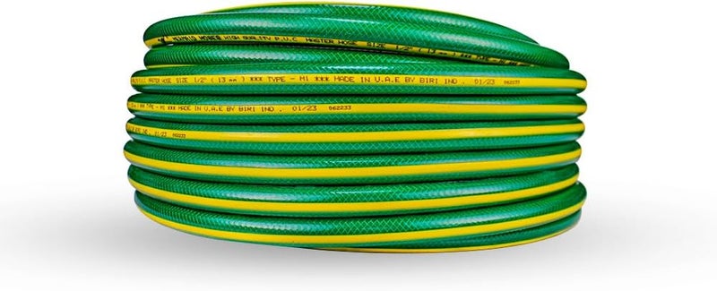 Berrylook Garden Water Hose Reinforced 3/4 Inch 50 Meter (Green) |3/4 Inch 50 Meter Irrigation Water Hose | Flexible 50 m Watering Hose Accessories not included - Image 4