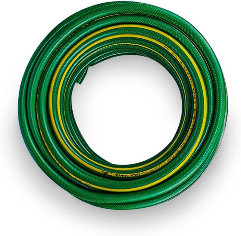Berrylook Garden Water Hose Reinforced 3/4 Inch 50 Meter (Green) |3/4 Inch 50 Meter Irrigation Water Hose | Flexible 50 m Watering Hose Accessories not included - Image 3