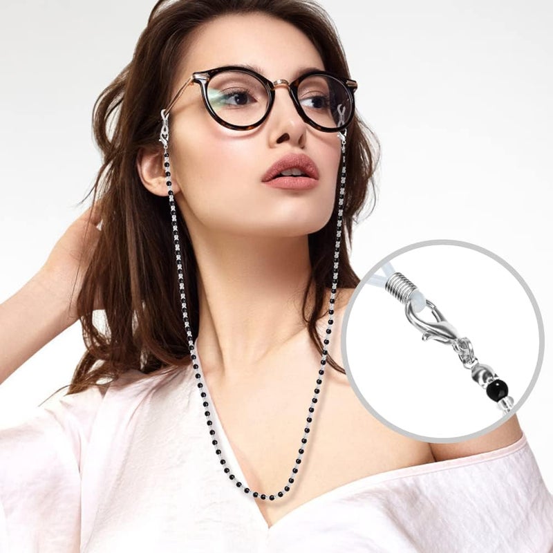 ONESING 4-10 Pcs Eyeglass Chains for Women Eyeglasses String Holder Glasses Strap Eyewear Chain Glasses Cord Lanyard Gift - Image 5
