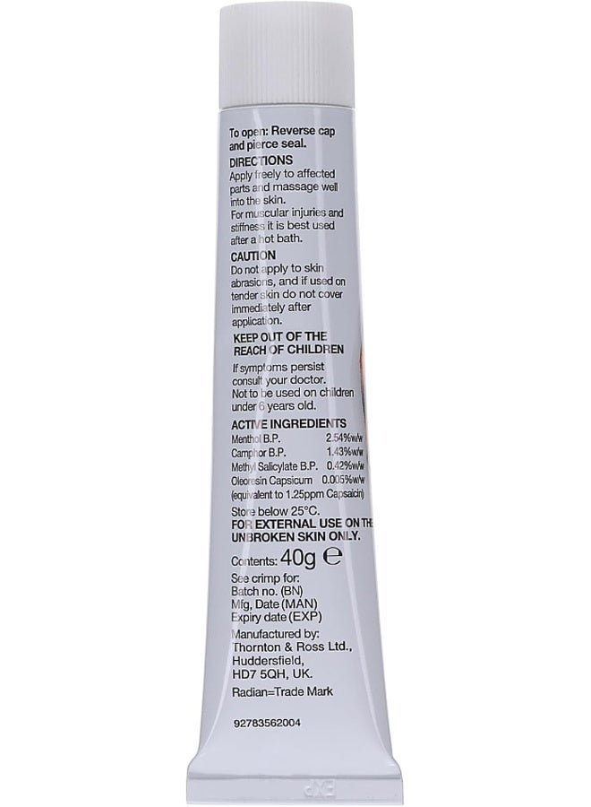 RADIAN Massage Cream Twin Pack 40 g - Image 3