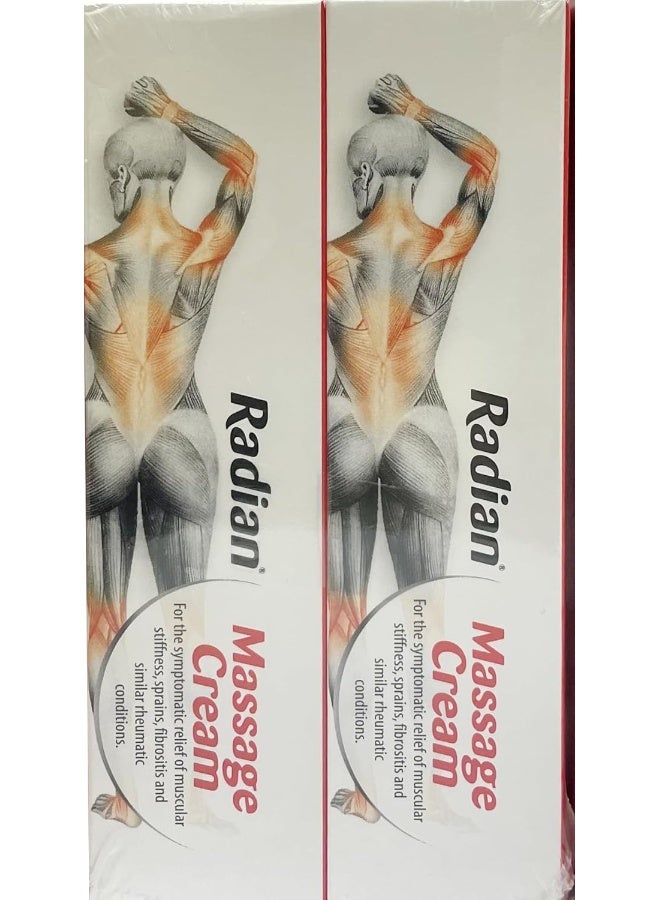 RADIAN Massage Cream Twin Pack 40 g - Image 2