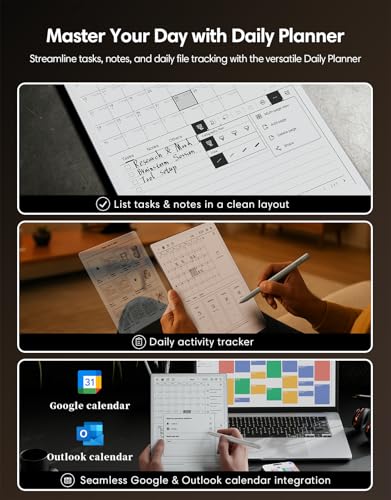 VIWOODS Upgraded Bundle with AiPaper, Stylus Pro and 5 Nibs, Carta 1300 AI E Ink Tablet, 10.65'' 300PPI Electronic Notebook with Pen, Ultra-Thin 4.5mm, Lightweight 370g, 128GB Note-Taking Device - Image 2