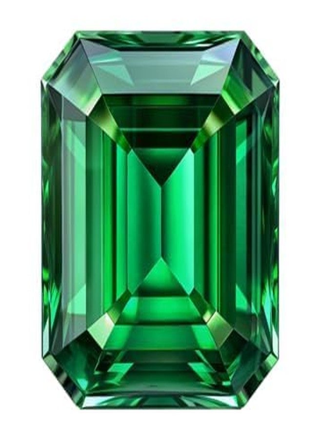 Ayush Gems Brazilian Emerald Panna 7.25 Ratti/6.52 Carat Natural Ceylon Gemstone - Image 1