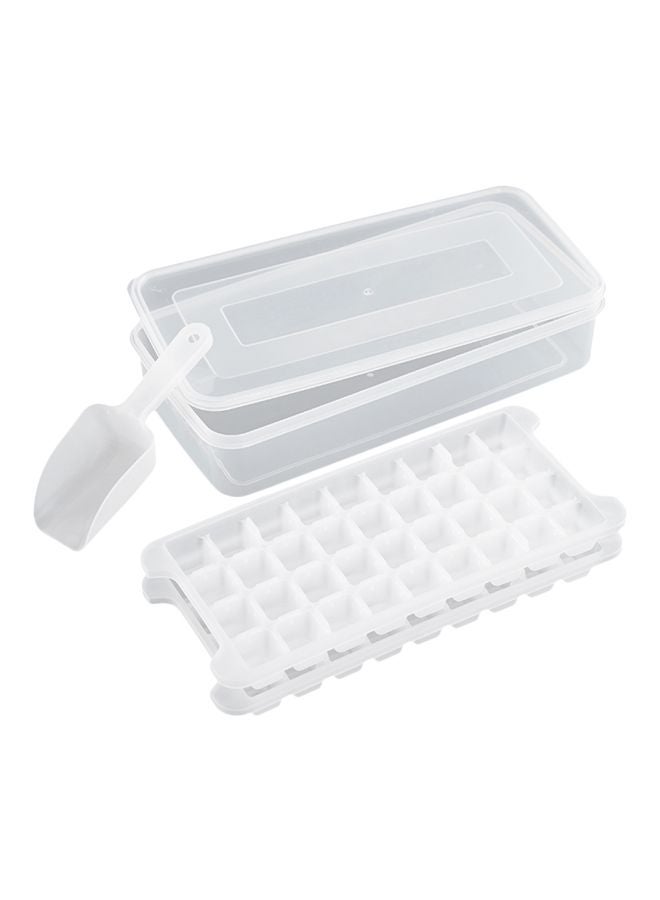 2-Pack Ice Cube Trays White 50x10x30cm - Image 1