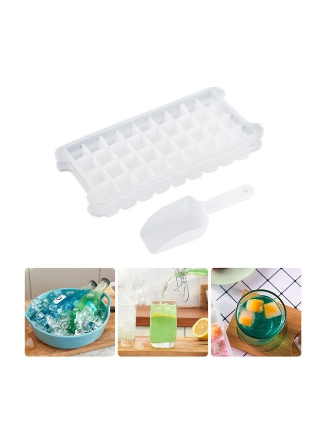 2-Pack Ice Cube Trays White 50x10x30cm - Image 3