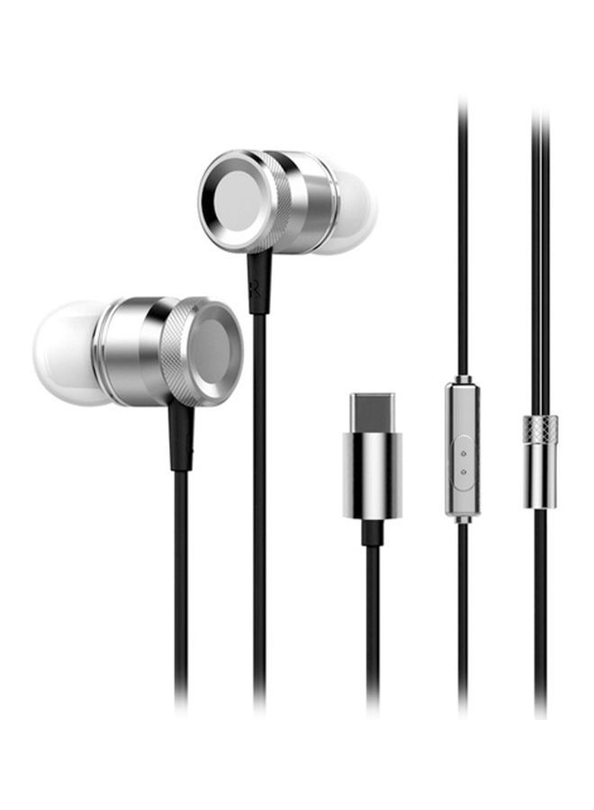 NIBEMINENT Wired In-ear Headphone With Microphone For Xiaomi 6/Note 3/MIX 2/Letv/LeEco/Le 2, 3/Smartisan Pro/Pro 2 Gold Black/Silver/Clear - Image 1