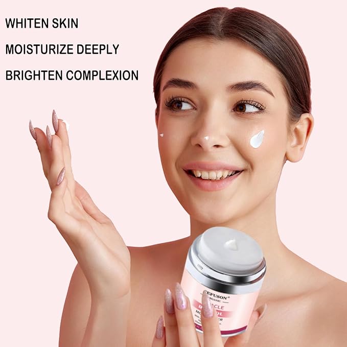 sefuson Retinol Moisturizer CreamFor FaceEye Area Anti Aging Wrinkles Acne Fine Lineswith Vitamin EHyaluronic Acid Jojoba OilBest NightDay Facial CreamWith 25 Active Retinol 50Milliliter - Image 2