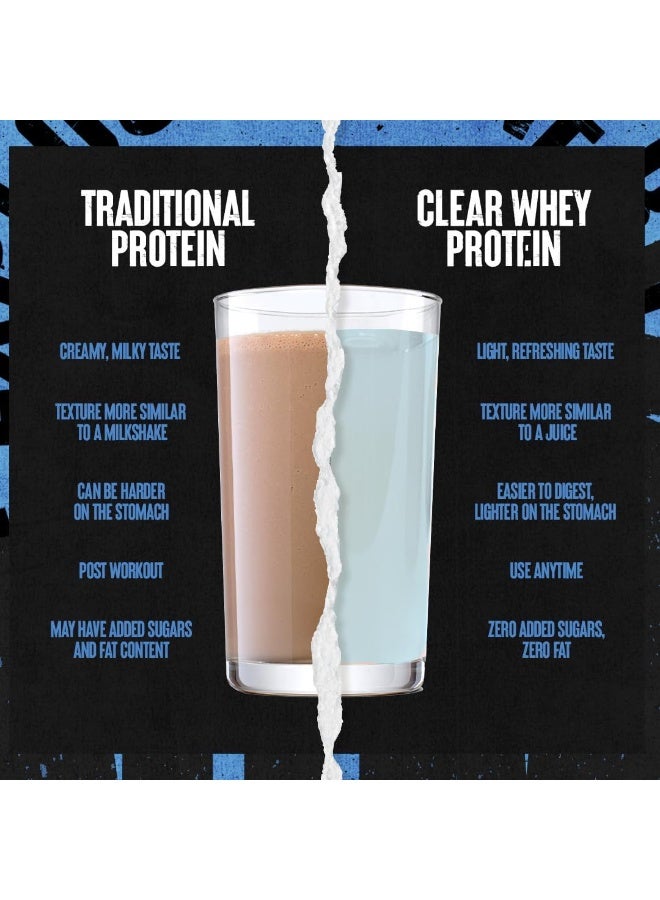 ANIMAL Universal Nutrition Animal Clear Whey Protein Isolate | Blueberry Acai | 500g | 20g Protein & 5g BCAAs | Lean Muscle & Recovery Support - Image 4