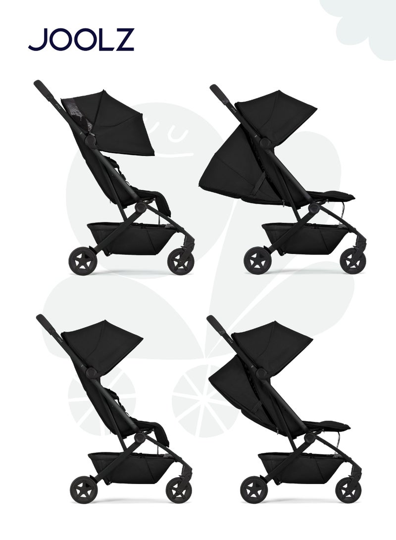 JOOLZ Aer² Compact & Lightweight Baby Stroller | One-Hand Fold | Suitable from Newborn to Toddler | Easy Steering | Airplane Friendly | Ultra-Compact | 44x53x23.5 CM | Space Black | 6.2 Kg - Image 5