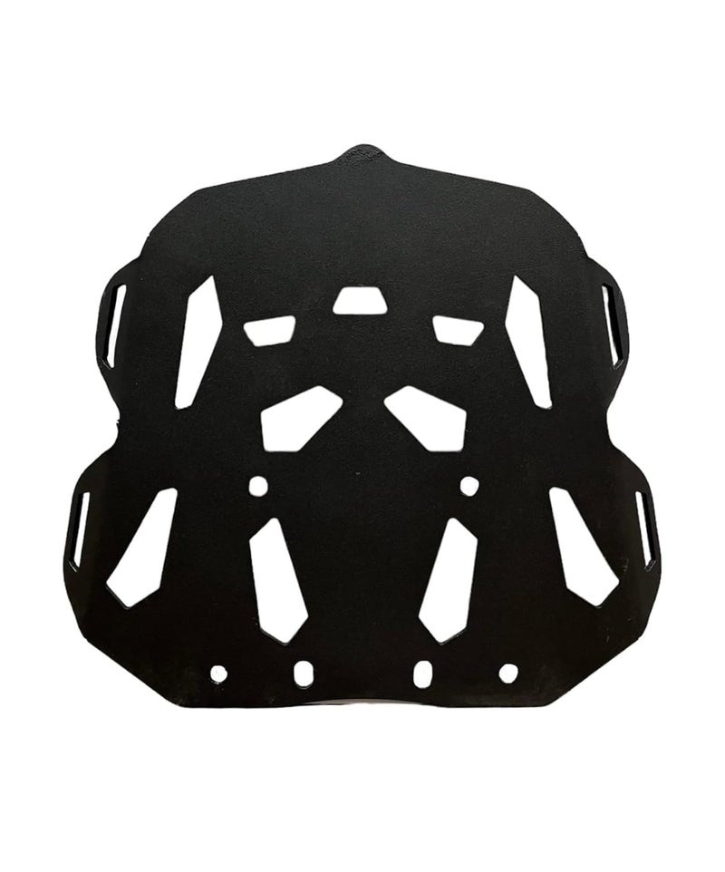 MILACHIN Himalayan 450 Motorcycle Rear Top Rack Plate,Back Carrier Bike Back Rack Heavy Seat Extender Heavy Metal Construction, Black. - Image 2