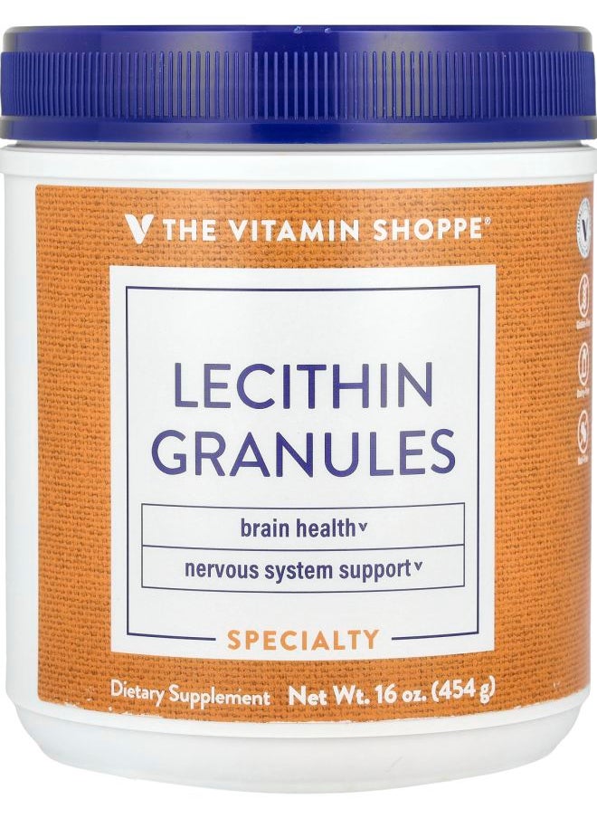 The Vitamin Shoppe Lecithin Granules 16 oz (454 g) 