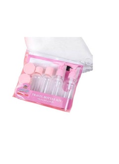 Generic 7 Piece Travel Organizer Set Perfect Organization and Easy to Use Pink M  - Image 1