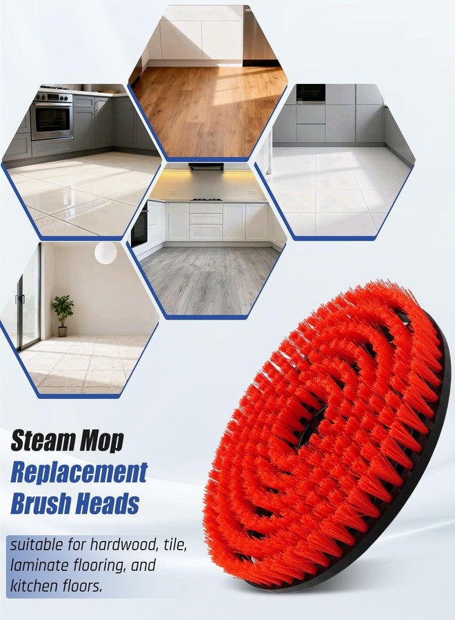 YIGUCS Mop Pad Replacement Brush Heads Fit for Shark Steam Mop S7000/ S7001/ S8201 Series，Upgrade Brush Heads with Nylon Bristles，Deep Cleaning Hard Floors - Image 4