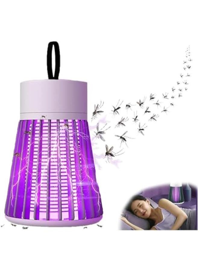 ELTRAZONE Electric Insect Killer, Mosquito Lamp, Mini Mosquito Trap, Mosquito Killer with UV Lamp and USB Rechargeable, for Bedroom, Camping, Indoor and Outdoor Use - Image 3