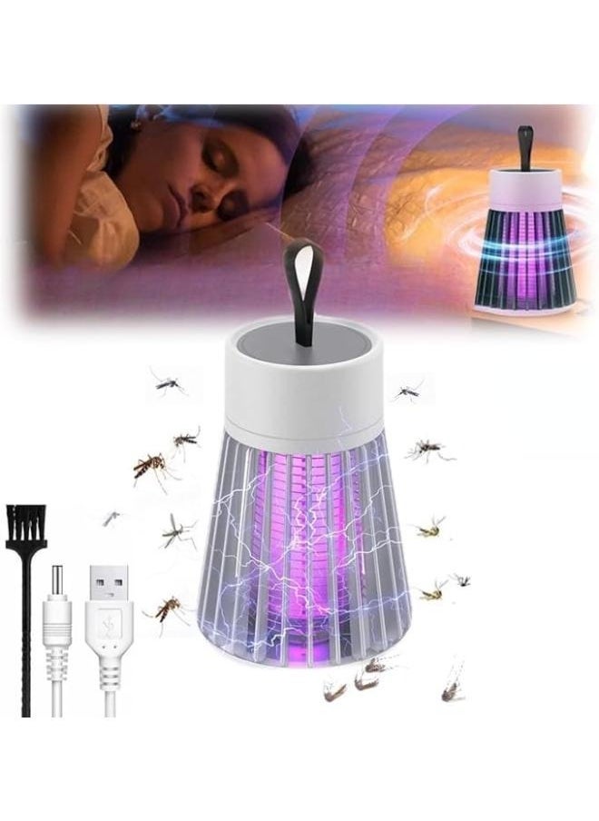 ELTRAZONE Electric Insect Killer, Mosquito Lamp, Mini Mosquito Trap, Mosquito Killer with UV Lamp and USB Rechargeable, for Bedroom, Camping, Indoor and Outdoor Use - Image 1
