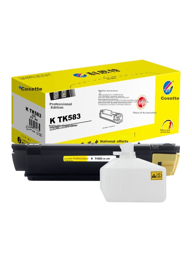 Kst K Tk583 Toner Cartridge, Yellow , 2800 Pages Yield, Professional Versio - Image 1