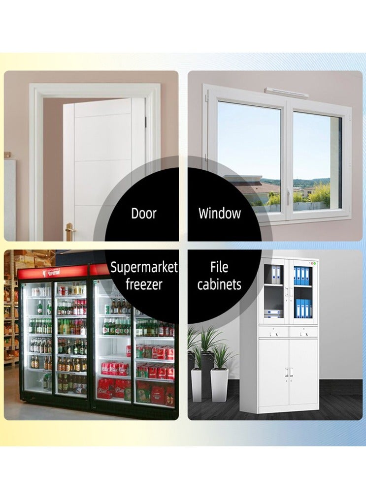 عام **منبه أبواب ونوافذ بسيط - مستشعر مغناطيسي عالي الديسيبل، للأمان في المنزل والمكتب والمتجر والأدراج** - Image 2