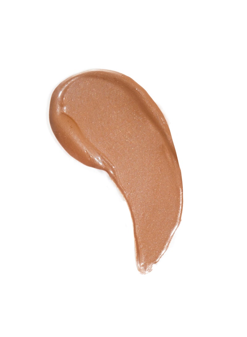 REVOLUTION Makeup Revolution Bright Light Face Glow Liquid Highlighter – Radiance Tan - Image 3