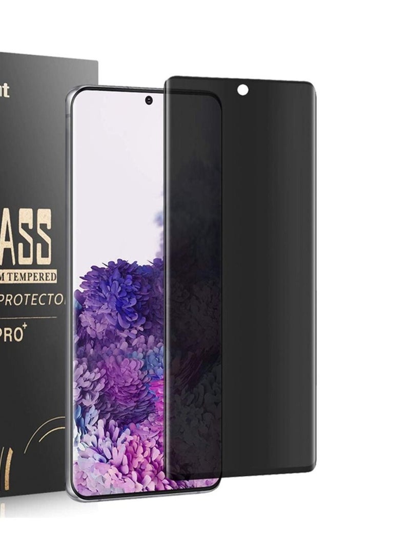 Nano Privacy Screen protector compatible with Samsung Galaxy S20+ Screen Protector Tempered Glass [Anti-Glare][HD Full Coverage][Easy Installation][Scratch Resistant][9H Hardness] - Image 1