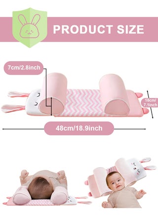 Baby Head Shaping Pillow, Newborn Pillow to Prevent Flat Head, Baby Head Pillow,Flat Head Baby Pillow, Baby Sleeping Pillow, Baby Pillows for Sleeping for 0-3 Years - view 2
