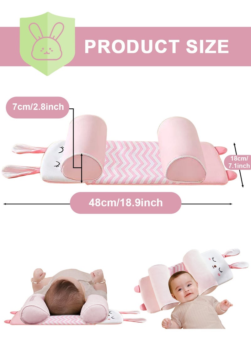 URbazaar Baby Head Shaping Pillow, Newborn Pillow to Prevent Flat Head, Baby Head Pillow,Flat Head Baby Pillow, Baby Sleeping Pillow, Baby Pillows for Sleeping for 0-3 Years - Image 2
