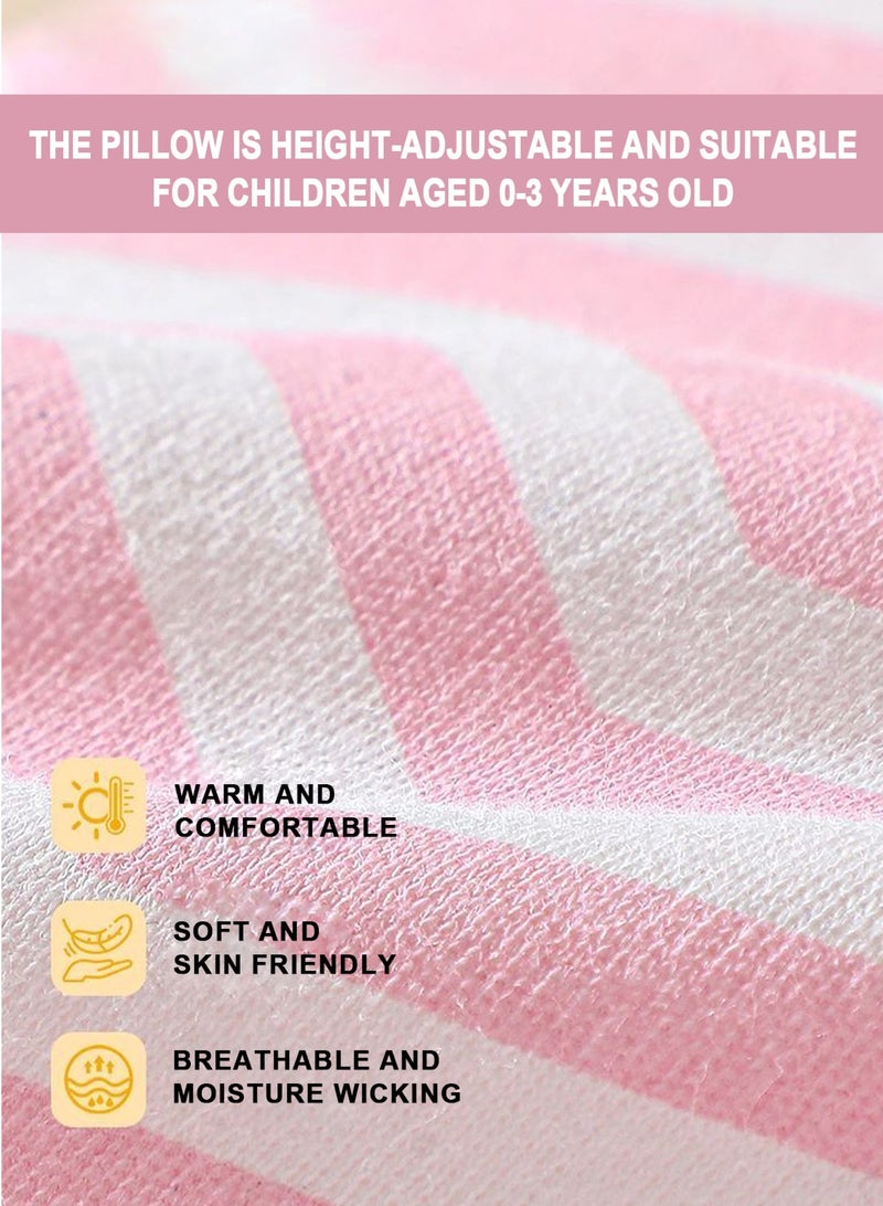 URbazaar Baby Head Shaping Pillow, Newborn Pillow to Prevent Flat Head, Baby Head Pillow,Flat Head Baby Pillow, Baby Sleeping Pillow, Baby Pillows for Sleeping for 0-3 Years - Image 3